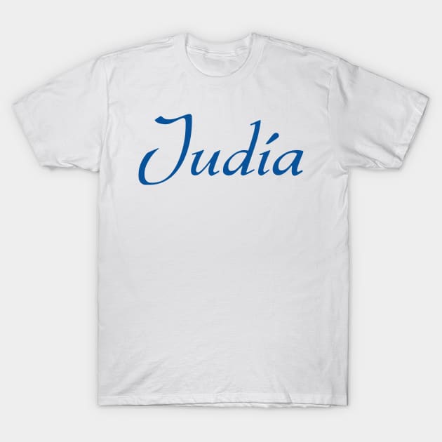 Jew (Spanish, Feminine) T-Shirt by dikleyt